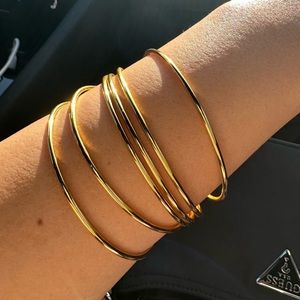 Gold bangles